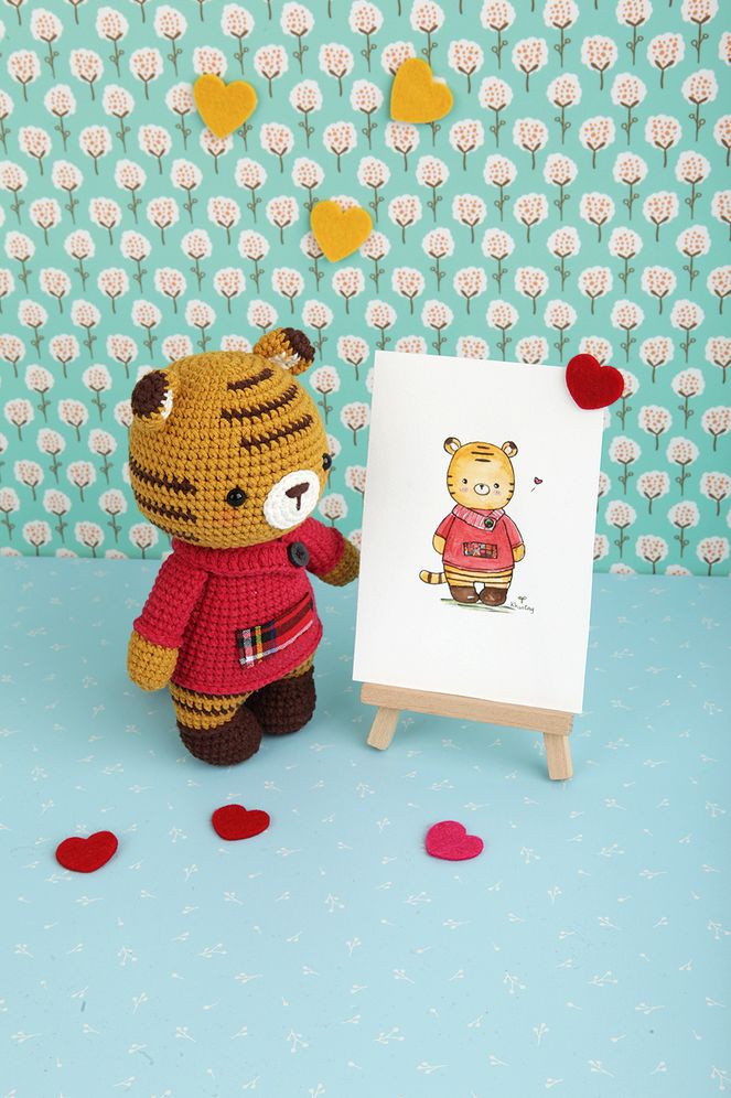 Sweet Crochet Friends : 16 Amigurumi Creations from Khuc Cay