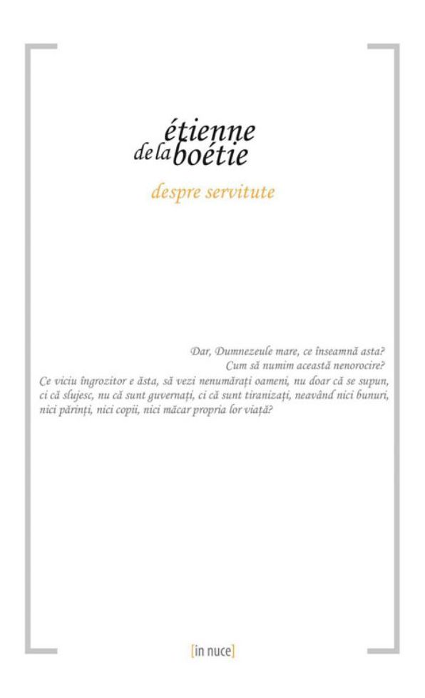 Despre servitute