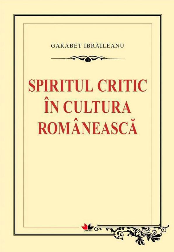 Spiritul critic în cultura românească