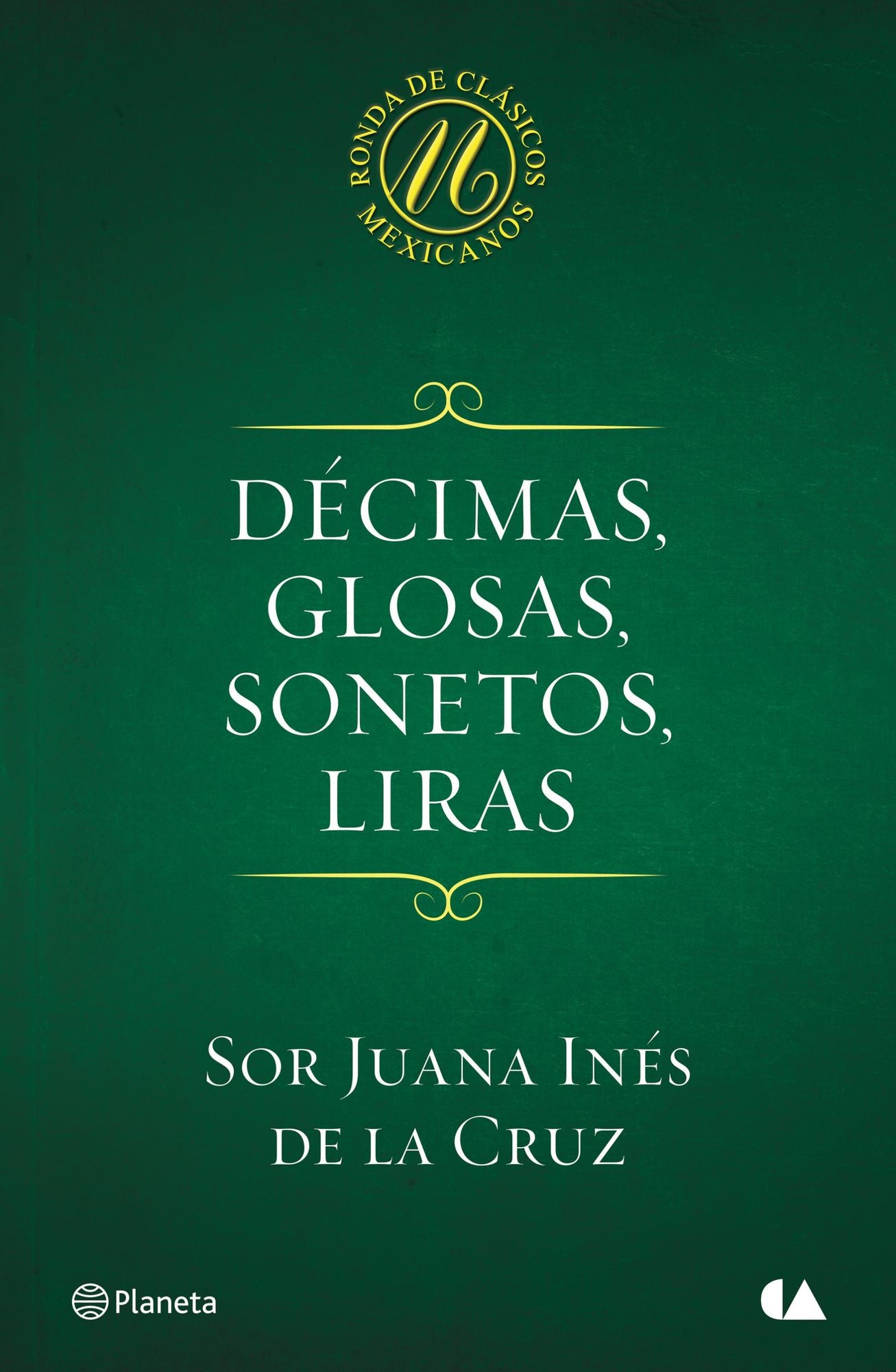 Décimas, glosas, sonetos, liras
