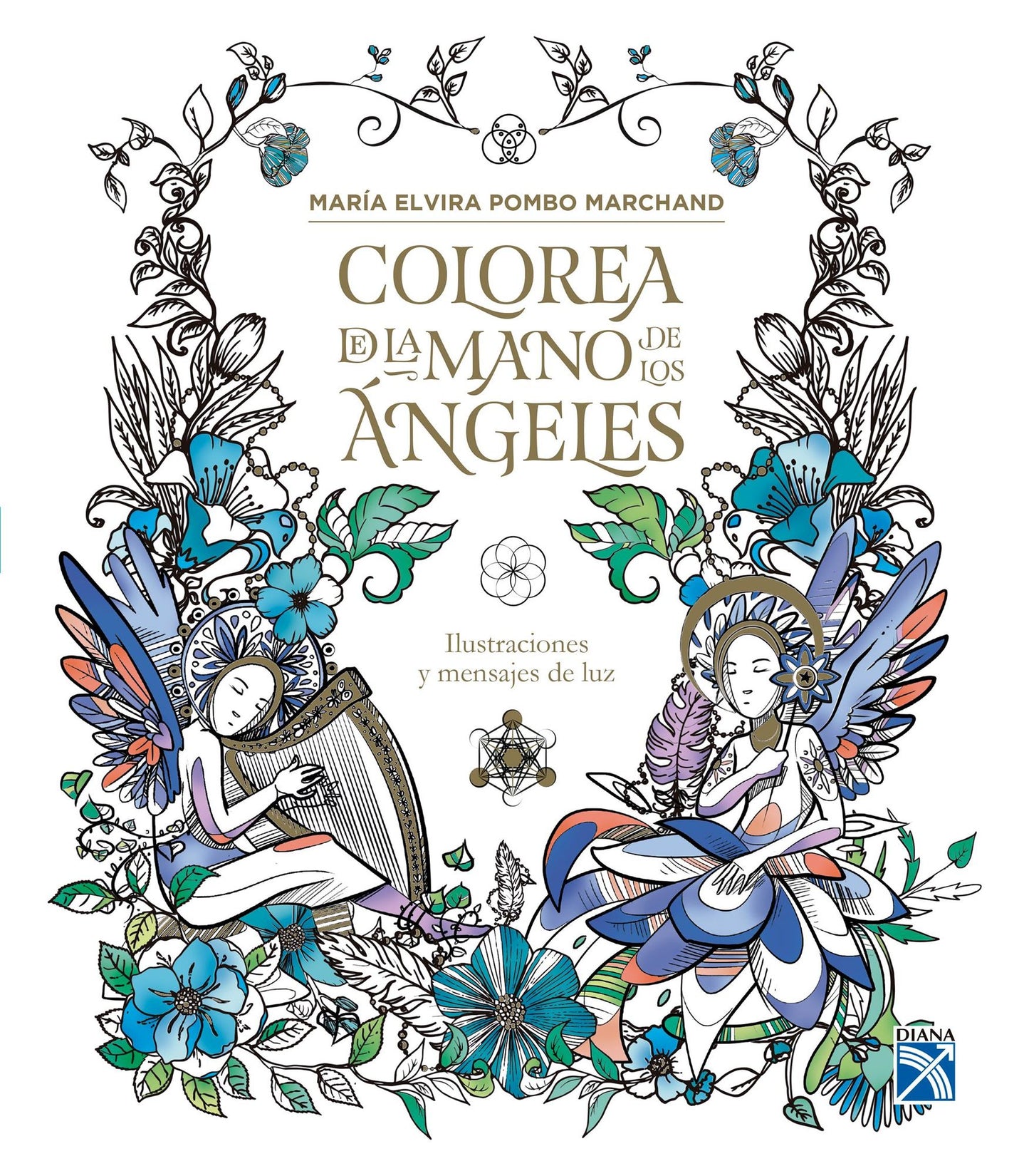 Colorea de la mano de los angeles