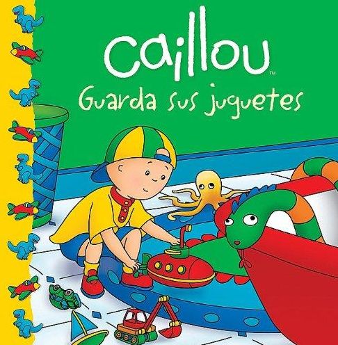Caillou guarda sus juguetes (Caillou Puts Away His Toys)