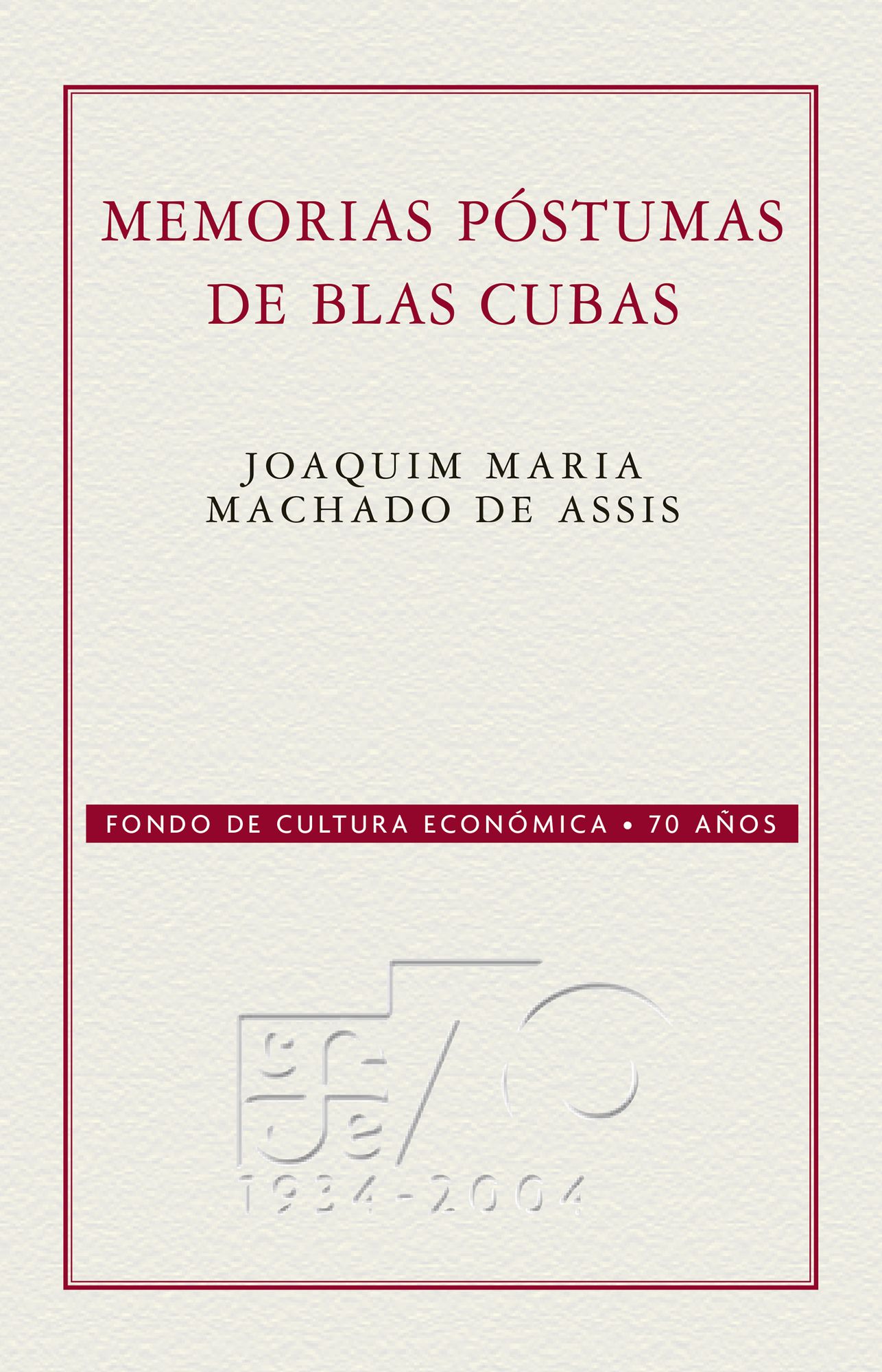 Memorias póstumas de Blas Cubas