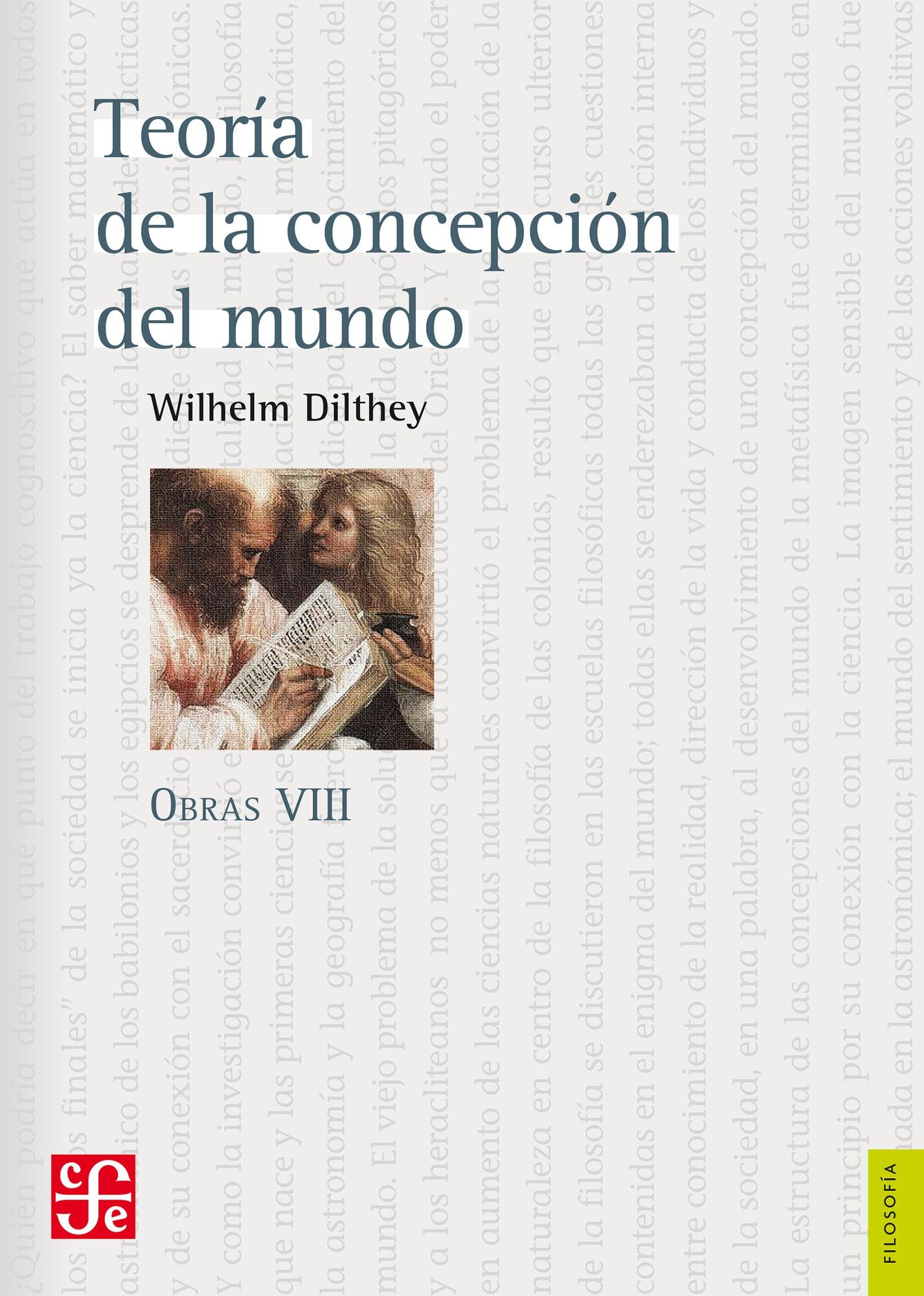 Obras VIII: Teoría de la concepción del mundo