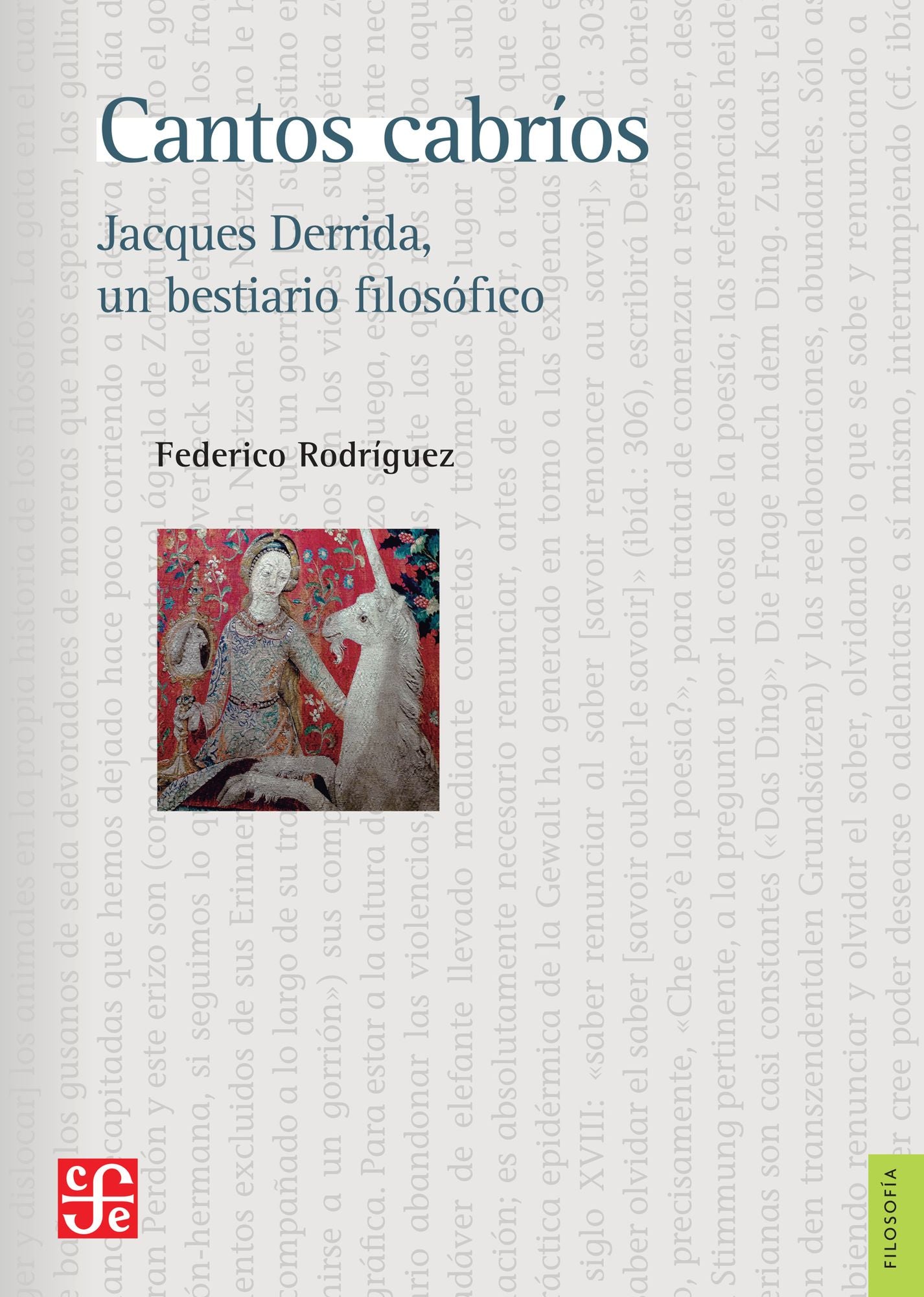 Cantos cabríos: Jacques Derrida, un bestiario filosófico