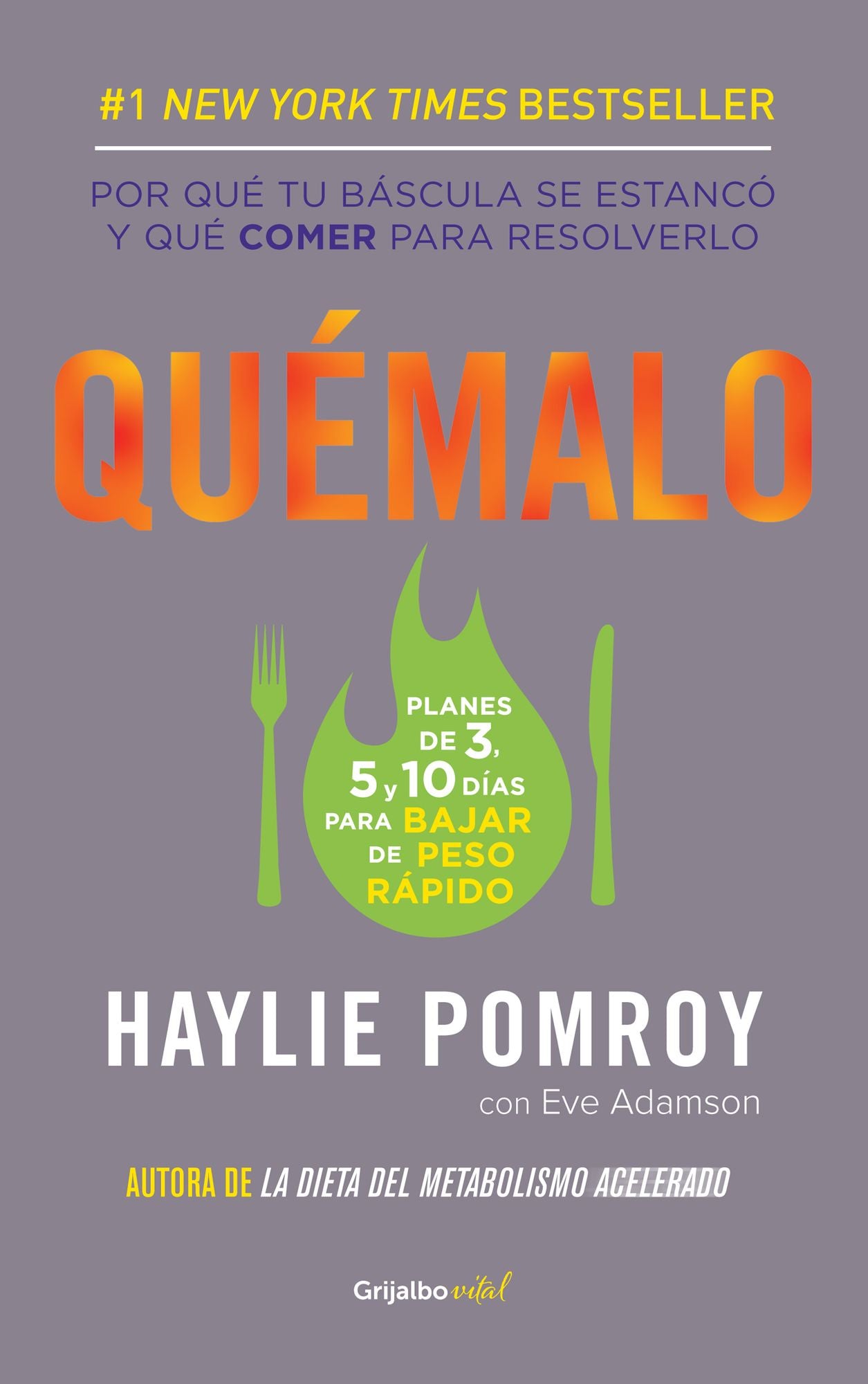 Quémalo (Colección Vital): Qué comer cuando tienes que perder peso rápido.