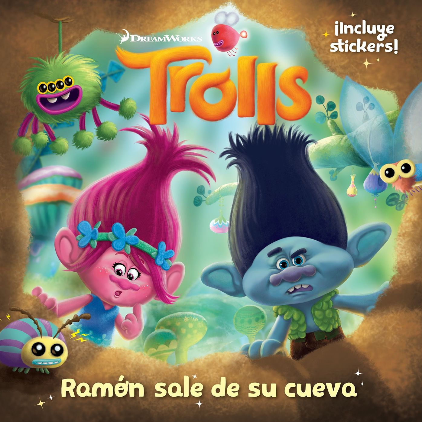 Trolls. Ramon sale de su cueva / Out of Branch's Bunker (DreamWorks)