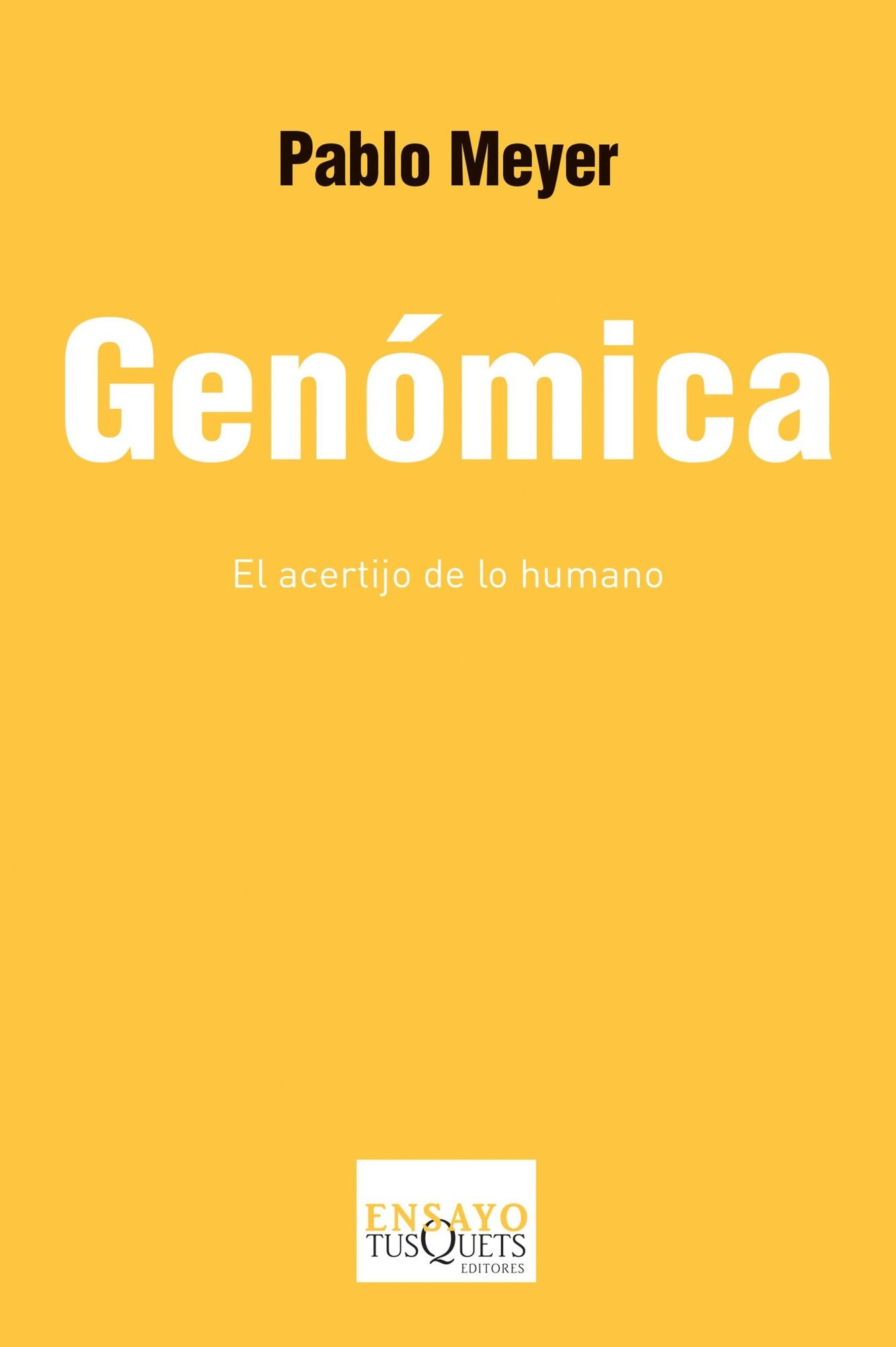 Genómica: El acertijo de lo humano