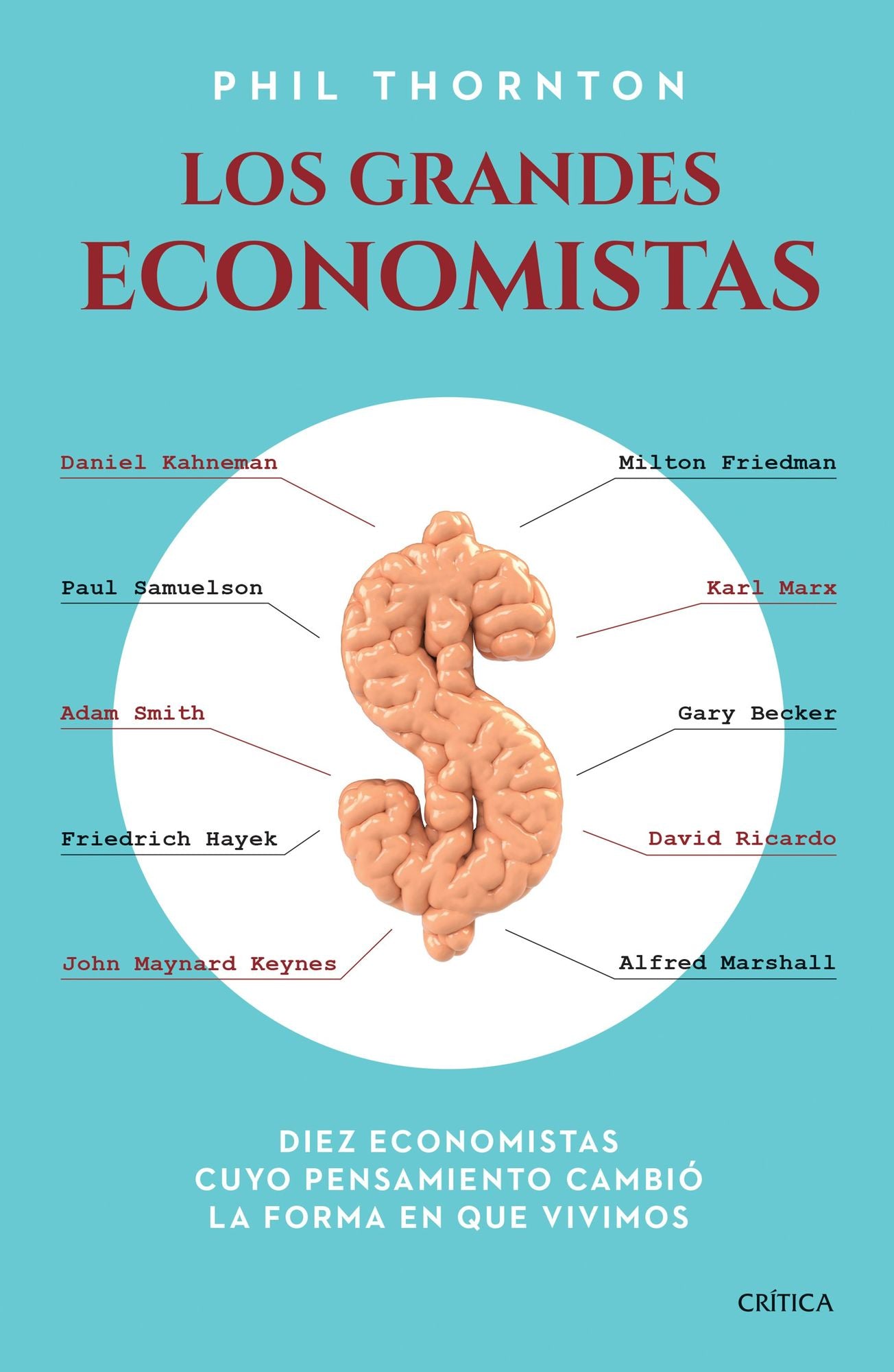 Los grandes economistas: Diez economistas cuyo pensamiento cambió la forma en que vivimos