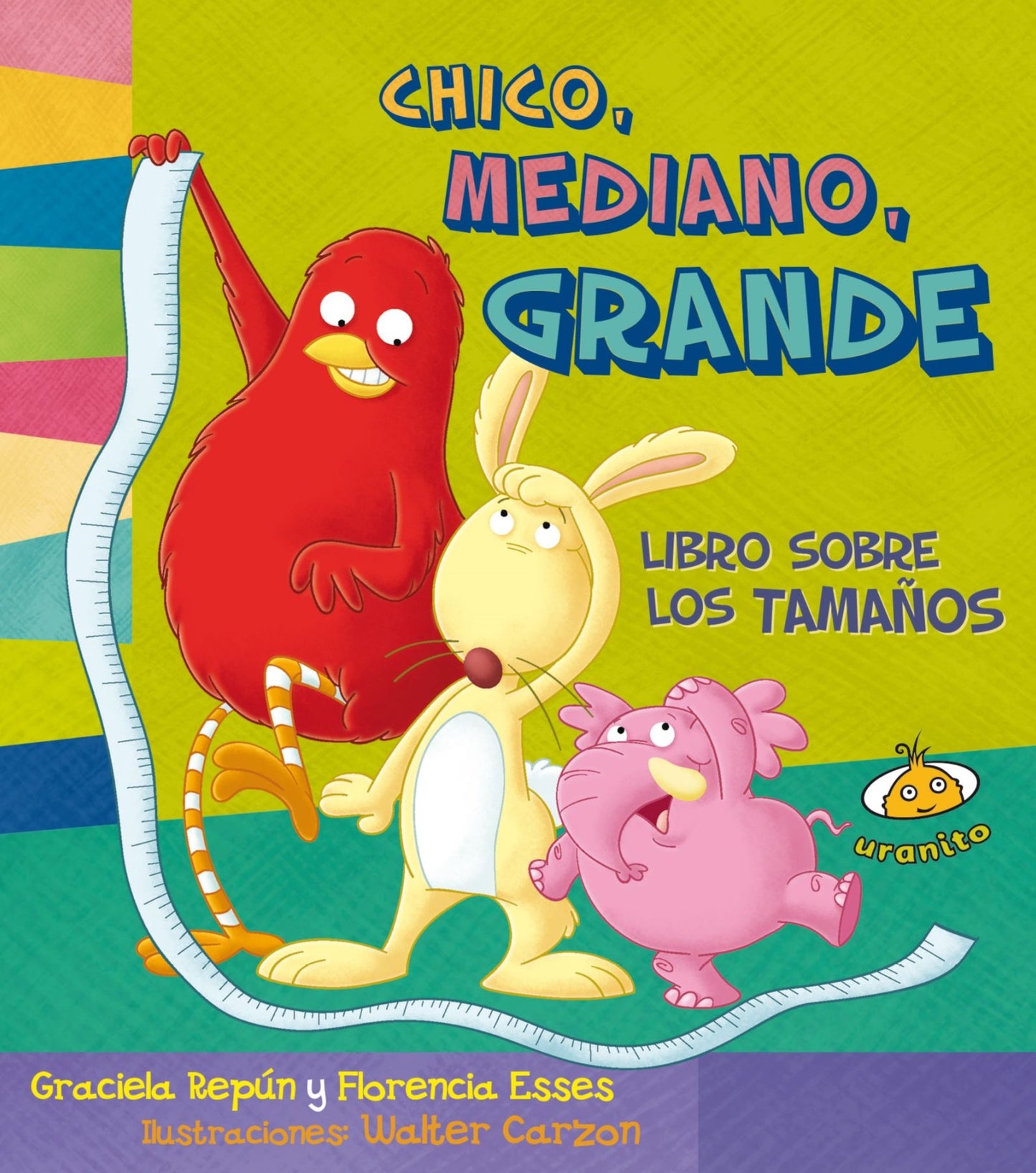 Chico, mediano, grande. Libro sobre los tamanos