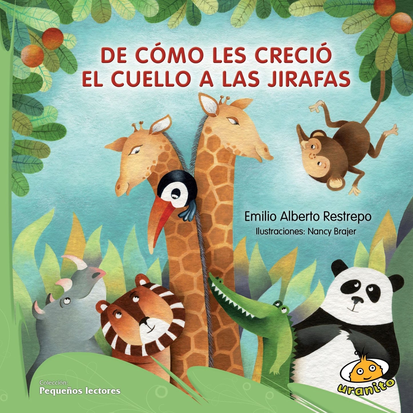 De como les crecio el cuello a las jirafas