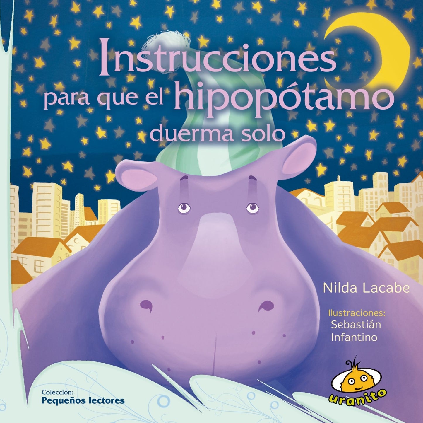 Instrucciones para que el hipopotamo duerma solo