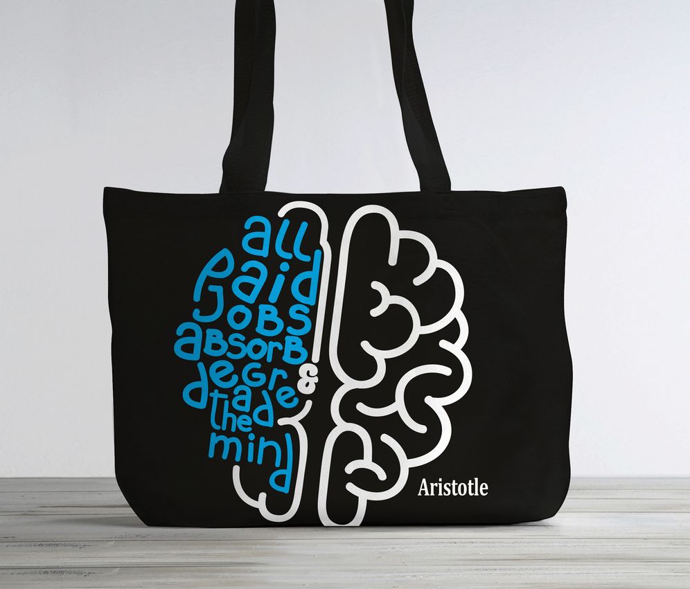 Aristotle Tote Bag