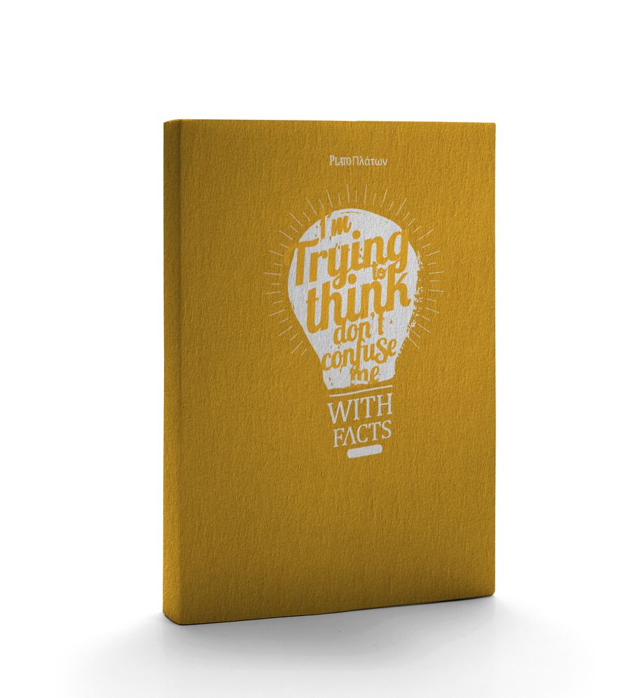 Plato Hardcover Journal: (Hard Cover Notebook)
