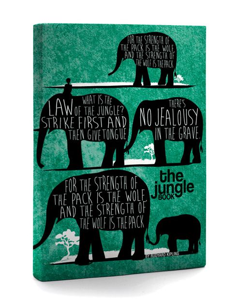 The Jungle Book Hardcover Journal