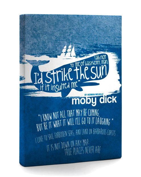 Moby Dick Hardcover Journal