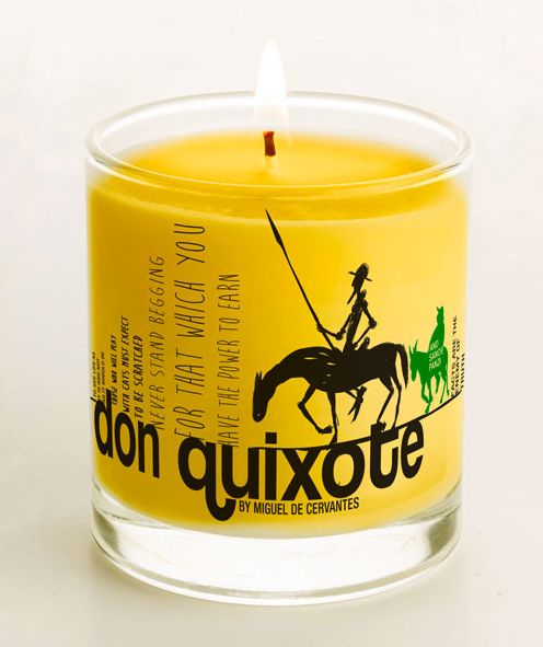 Don Quixote Candle - Vanilla