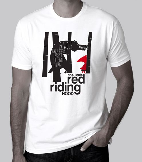 The Little Red Riding Hood T-shirt - Large