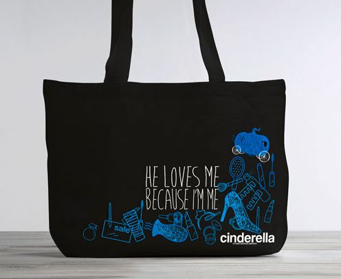 Cinderella Tote Bag