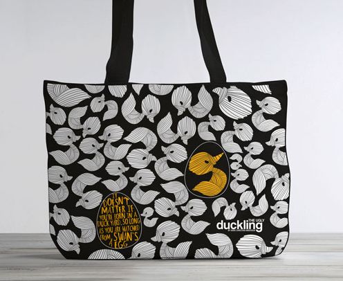 The Ugly Duckling Tote Bag