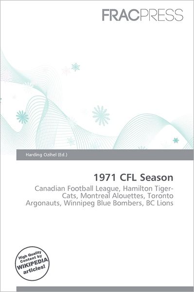 1971 Cfl Season