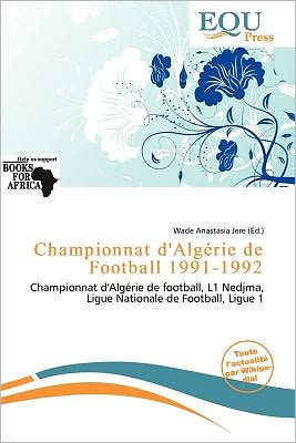 Championnat D'Alg Rie De Football 1991-1992
