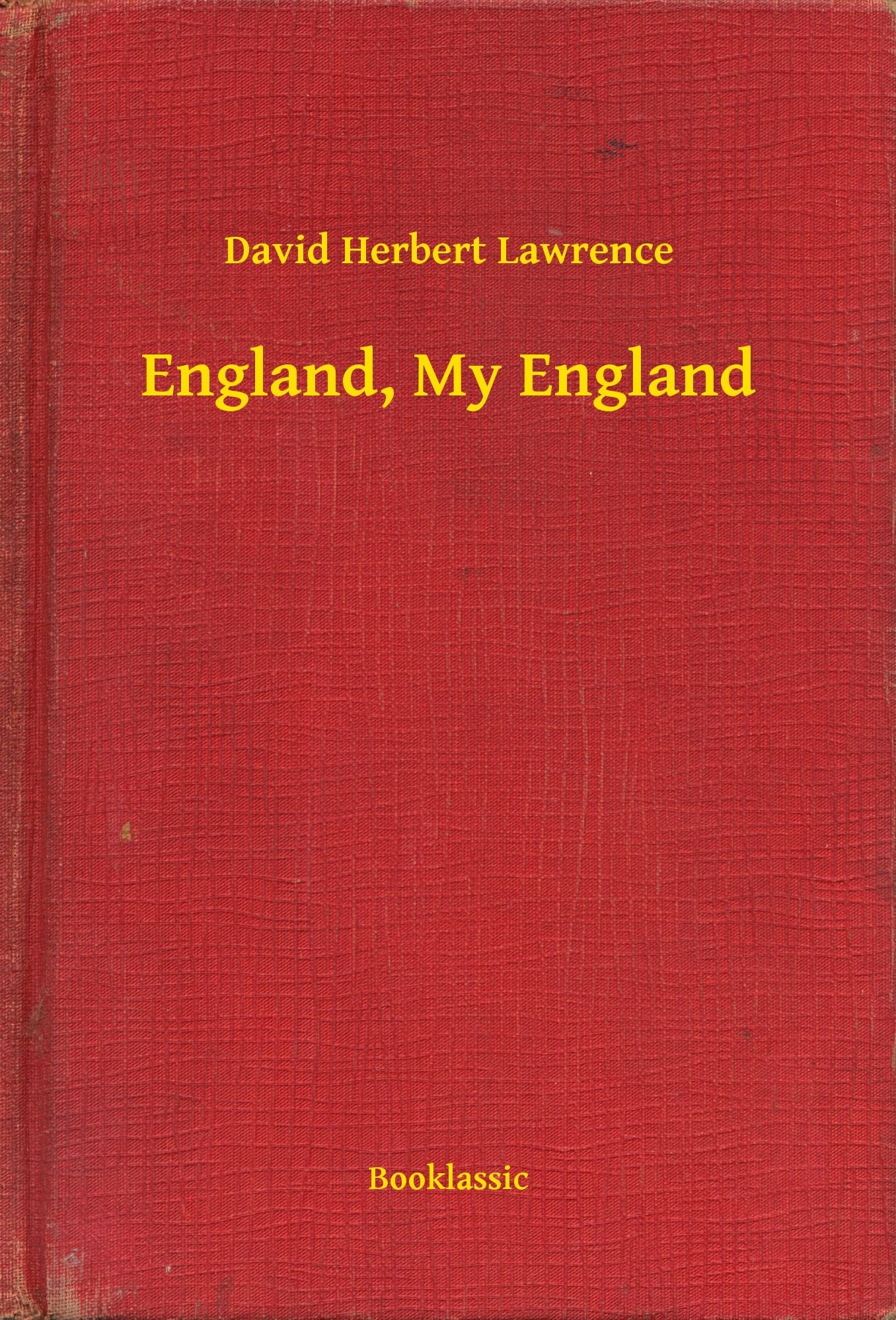 England, My England