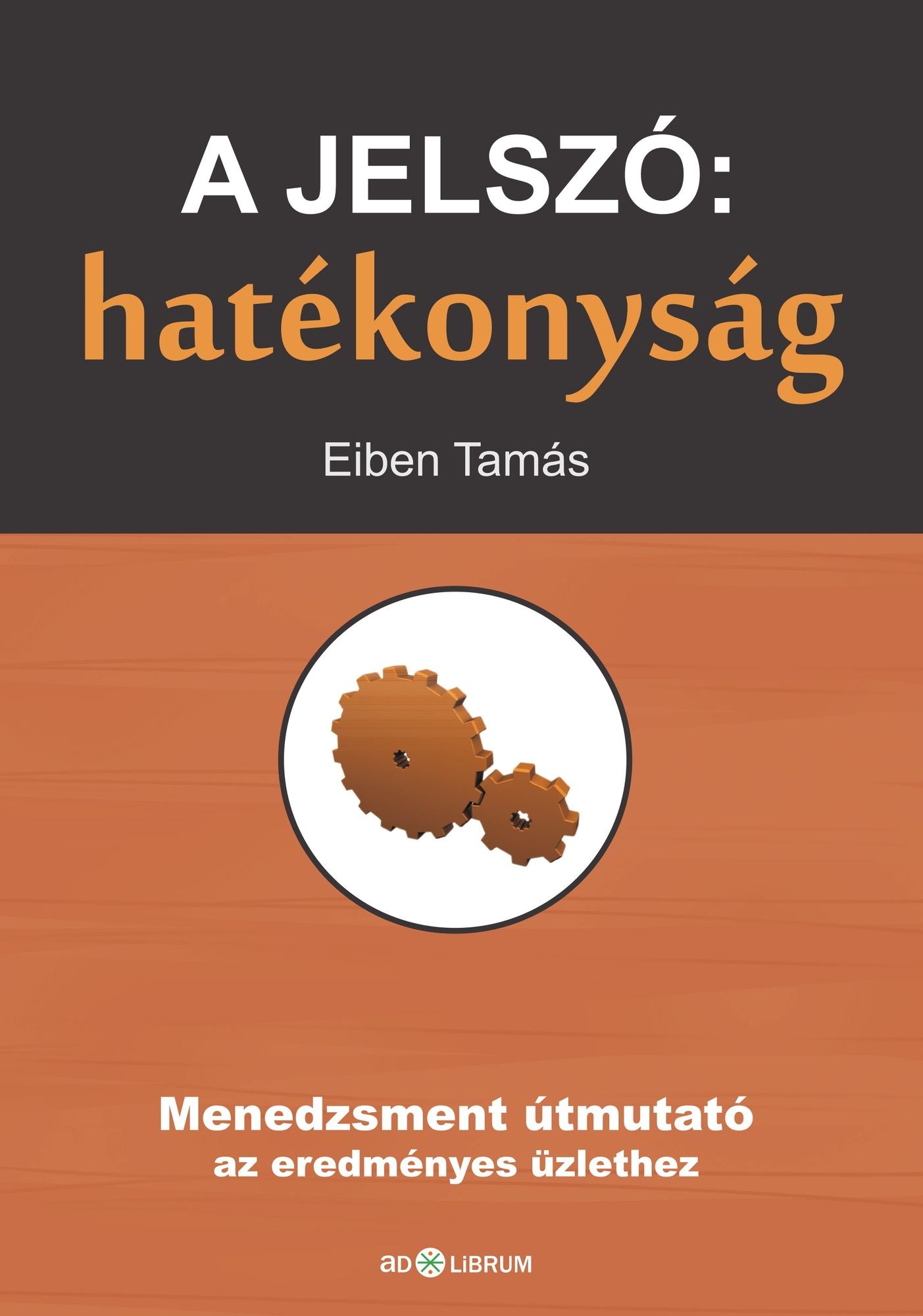 A jelszó: hatékonyság: Menedzsment útmutató az eredményes üzlethez
