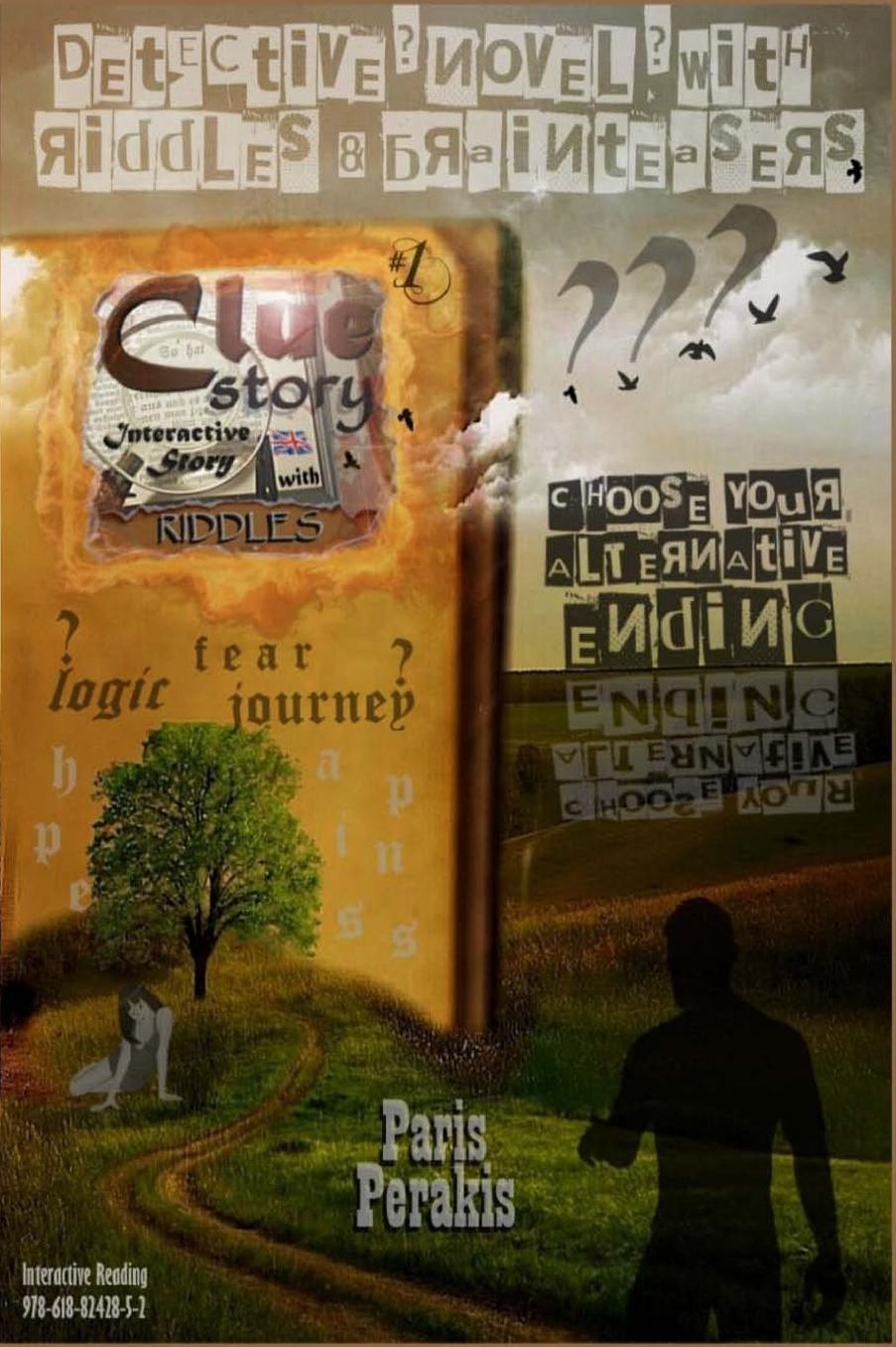 Clue Story Interactive Reading: A Detective Story with Riddles and Brainteasers