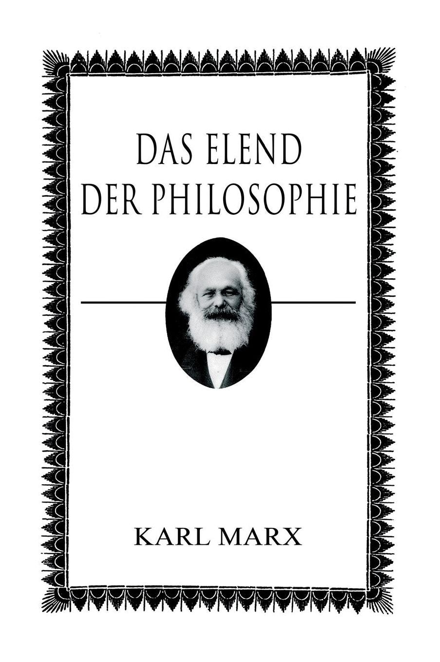 Das Elend Der Philosophie