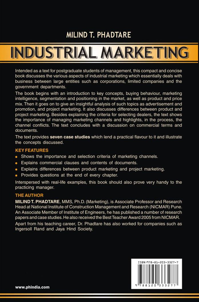 INDUSTRIAL MARKETING
