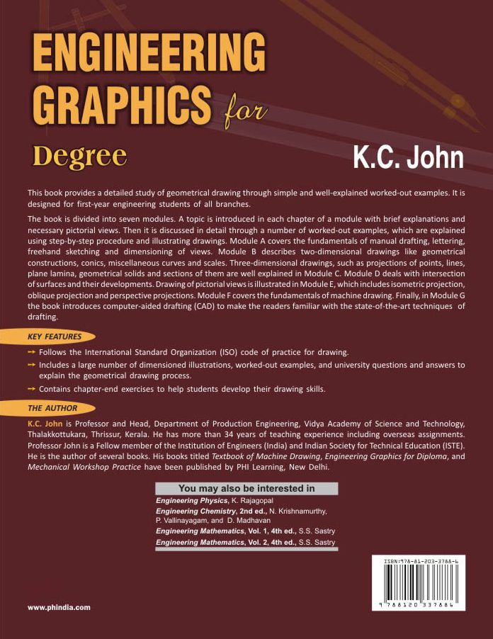 ENGINEERING GRAPHICS FOR DEGREE