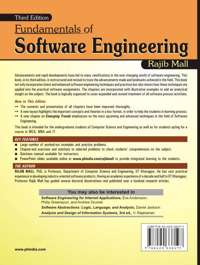 FUNDAMENTALS OF SOFTWARE ENGINEERING