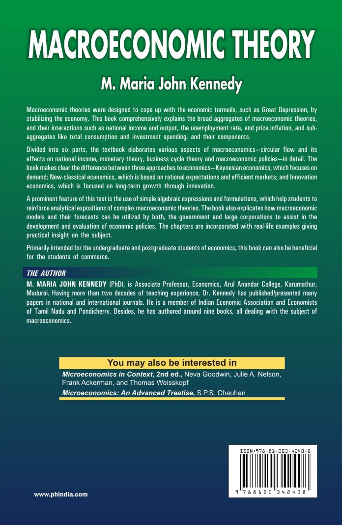 MACROECONOMIC THEORY