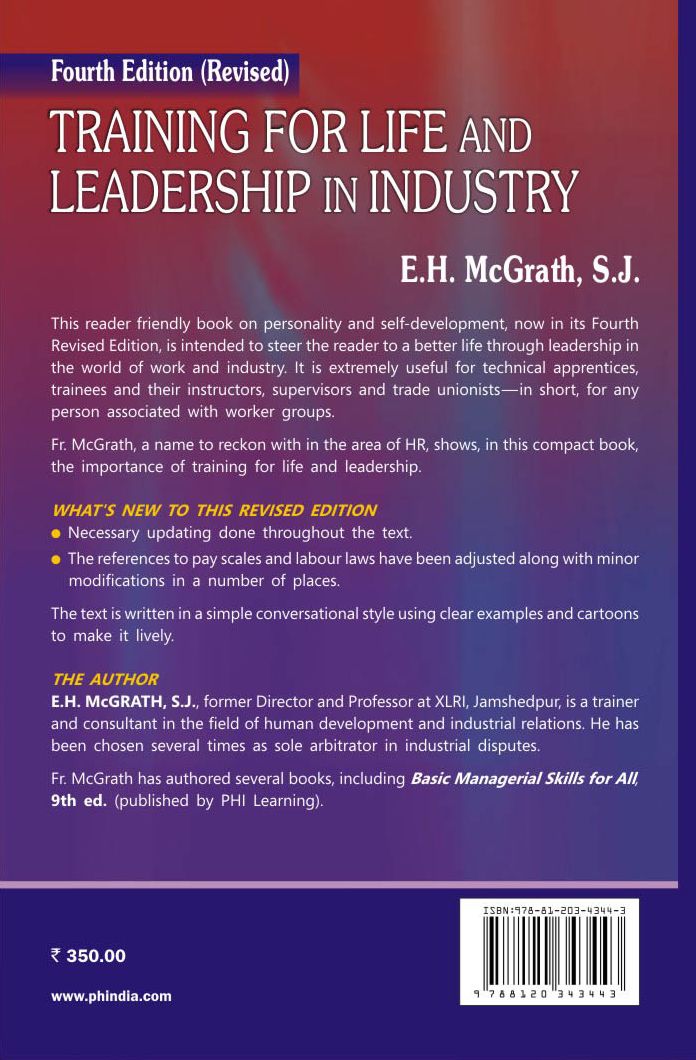 TRAINING FOR LIFE AND LEADERSHIP IN INDUSTRY