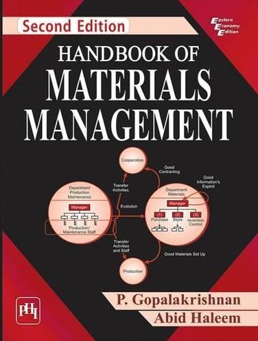 HANDBOOK OF MATERIALS MANAGEMENT