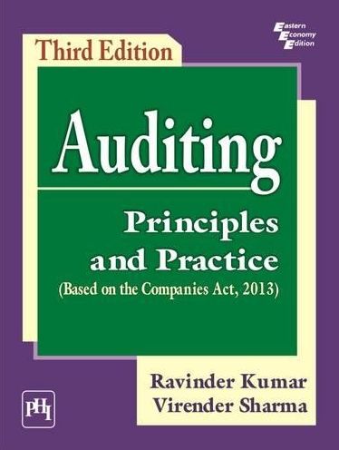 AUDITING: PRINCIPLES AND PRACTICE