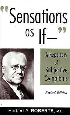 Sensations As If : A Repertory of Subjective Symptoms
