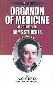 Organon of Medicine at a Galnce for Bhms Studentspt. 2