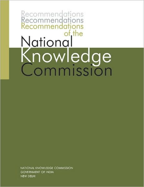Recommendations of the National Knowledge Commission