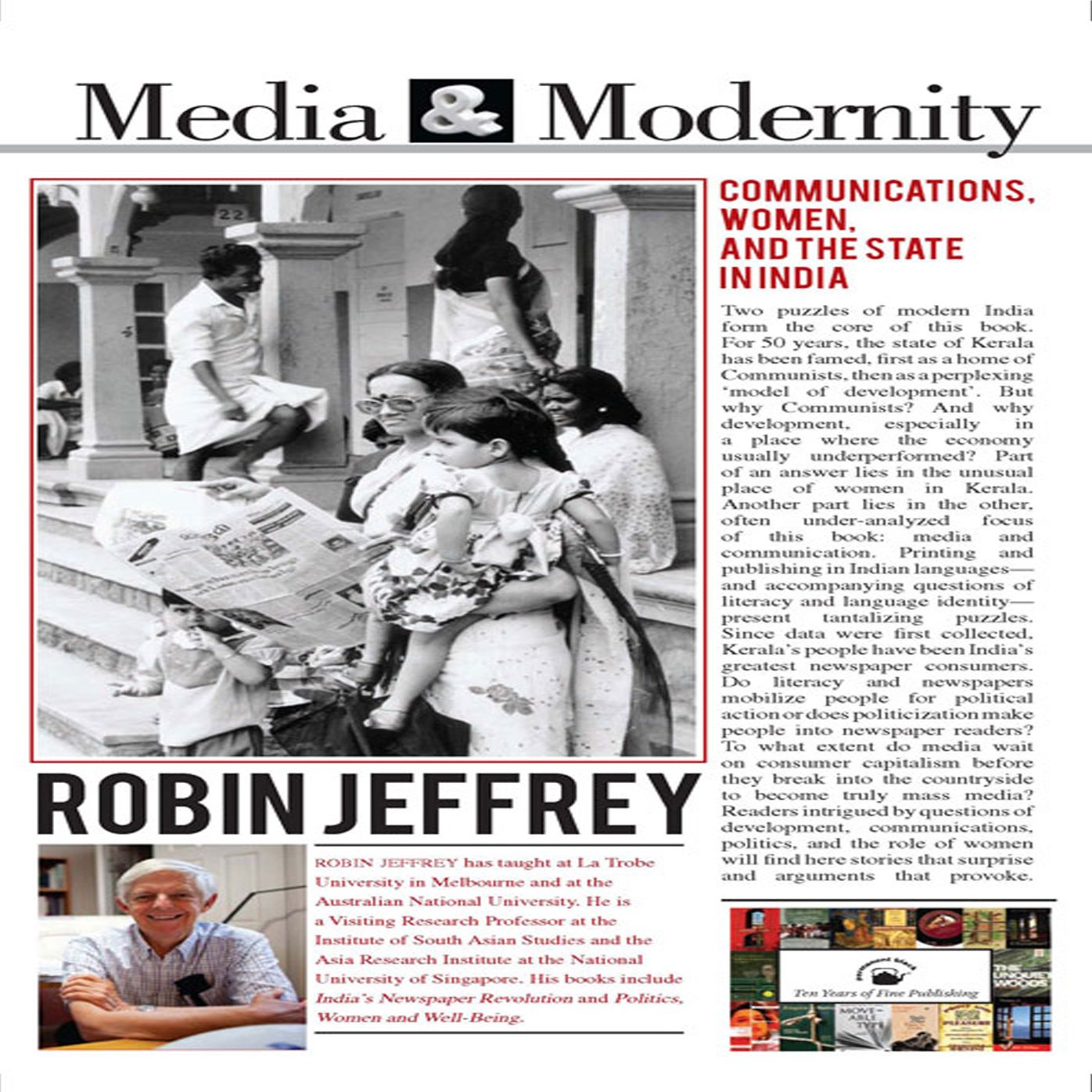 Media and Modernity: Communications, Women, and the State in India
