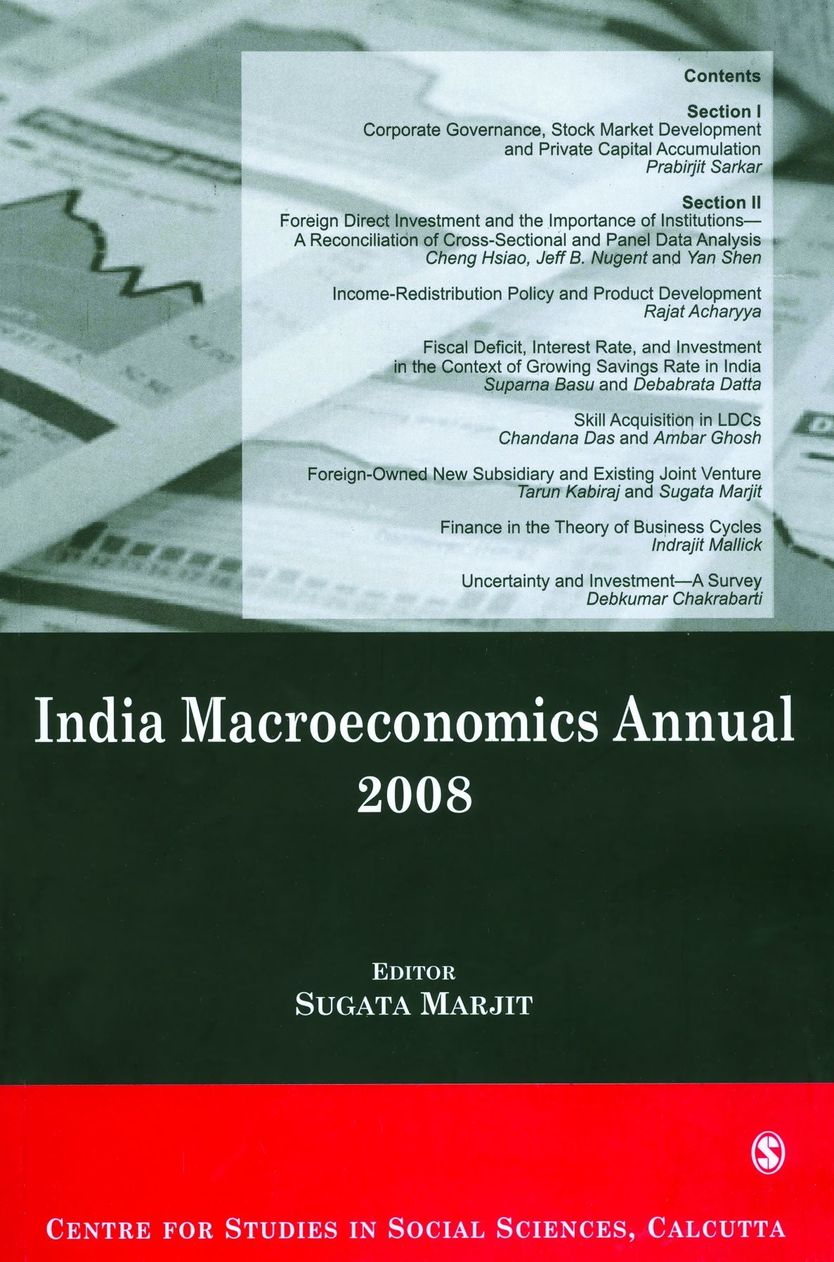 Indian Macroeconomics Annual 2008