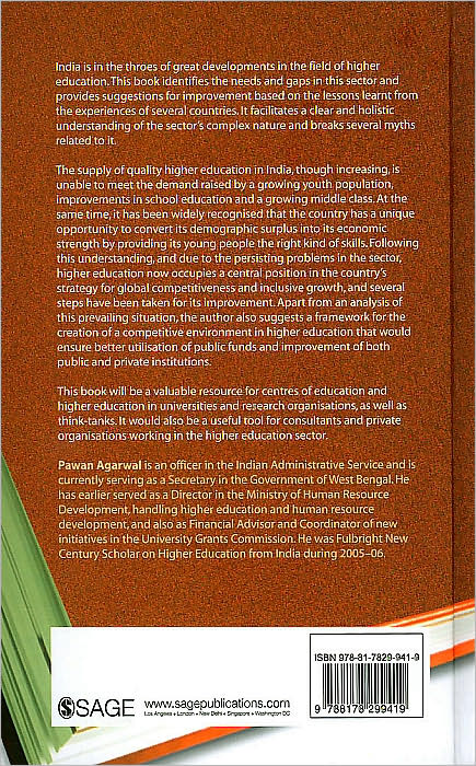 Indian Higher Education: Envisioning the Future