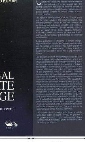 Global Climate Change Insights, Impacts and Concerns