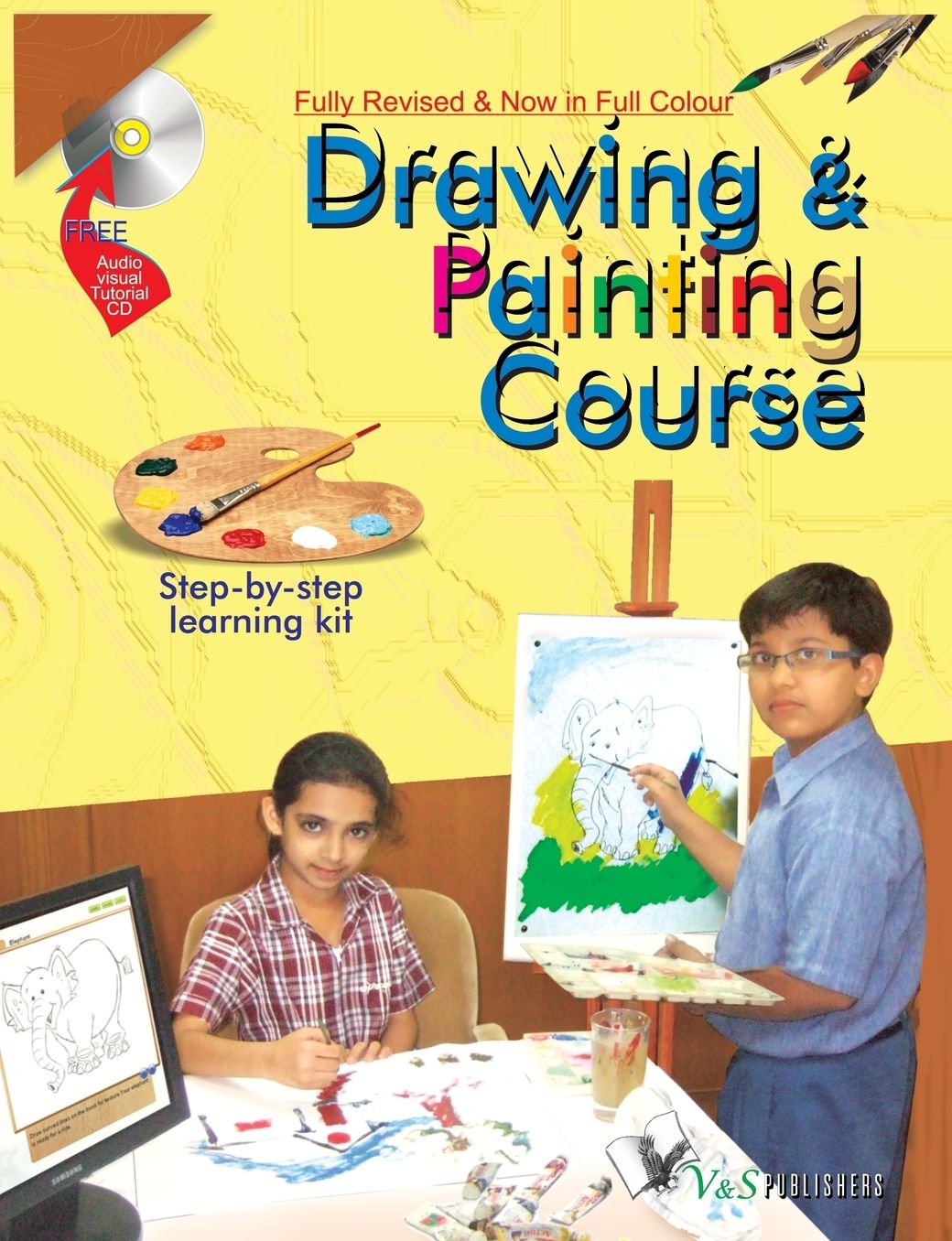 Drawing and Painting Course (with CD): Step-By-step Learning Kit