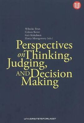 Perspectives on Thinking, Judging & Decision-Making