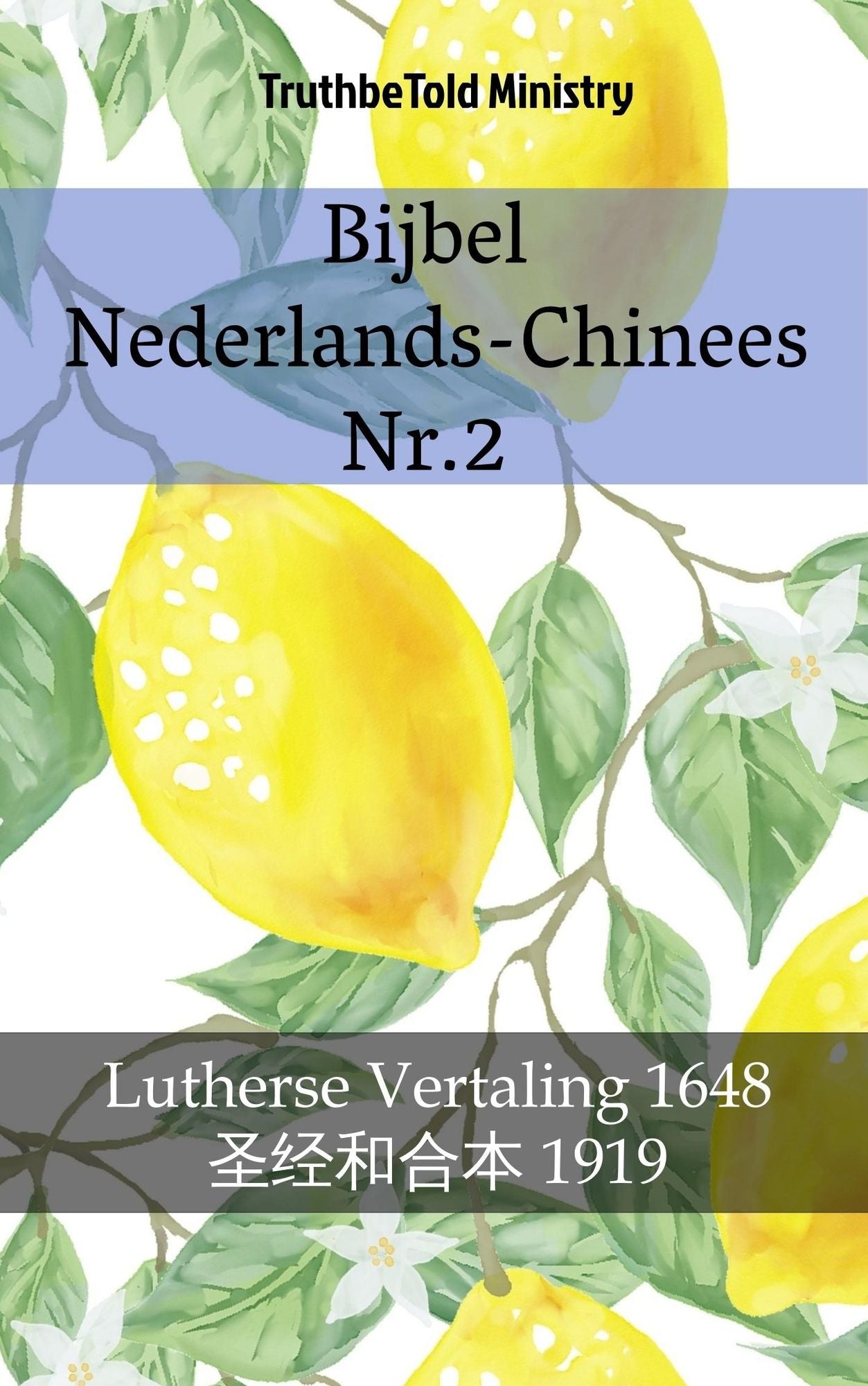 Bijbel Nederlands-Chinees Nr.2: Lutherse Vertaling 1648 - ??"??'??? 1919