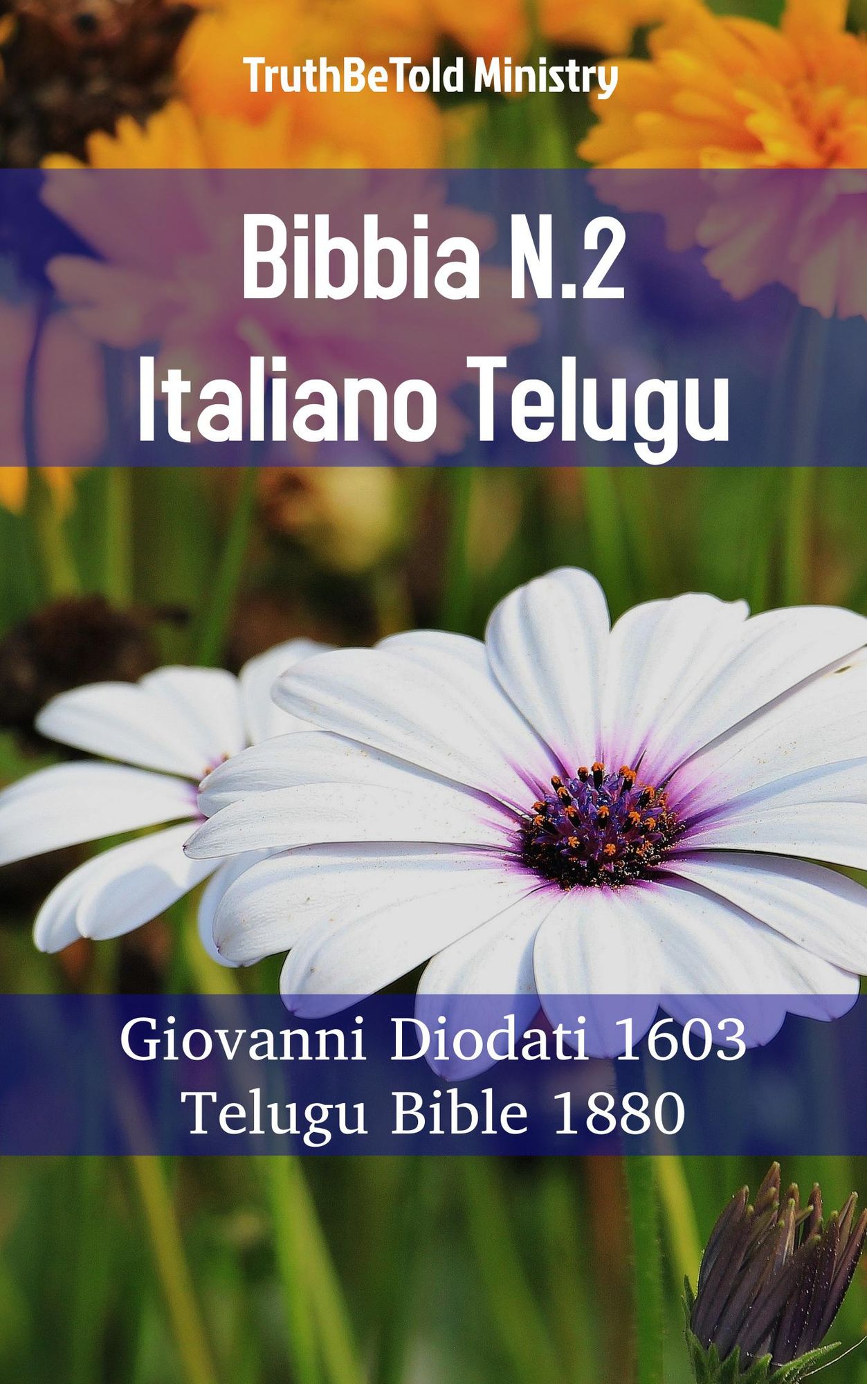 Bibbia N.2 Italiano Telugu: Giovanni Diodati 1603 - Telugu Bible 1880