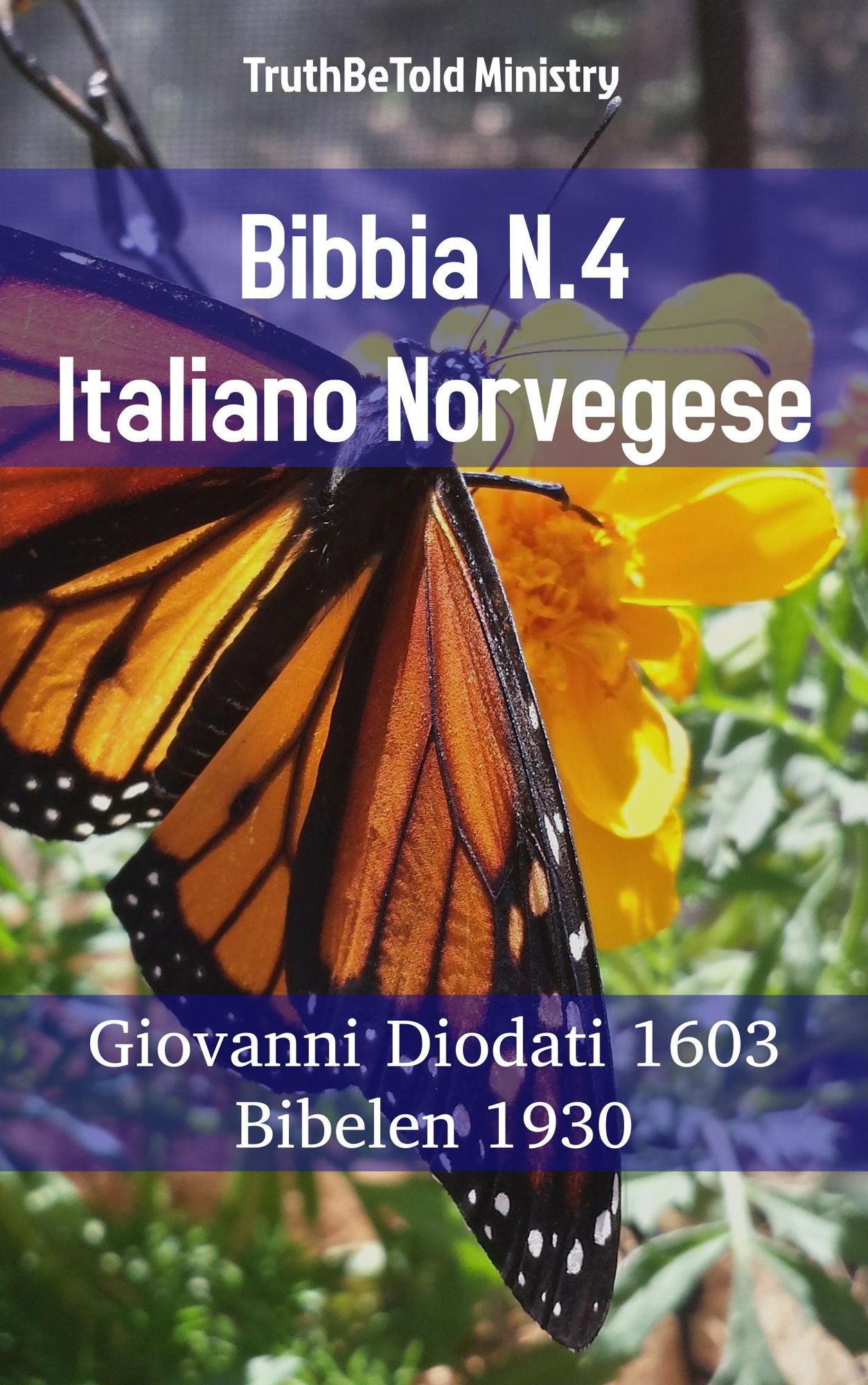 Bibbia N.4 Italiano Norvegese: Giovanni Diodati 1603 - Bibelen 1930