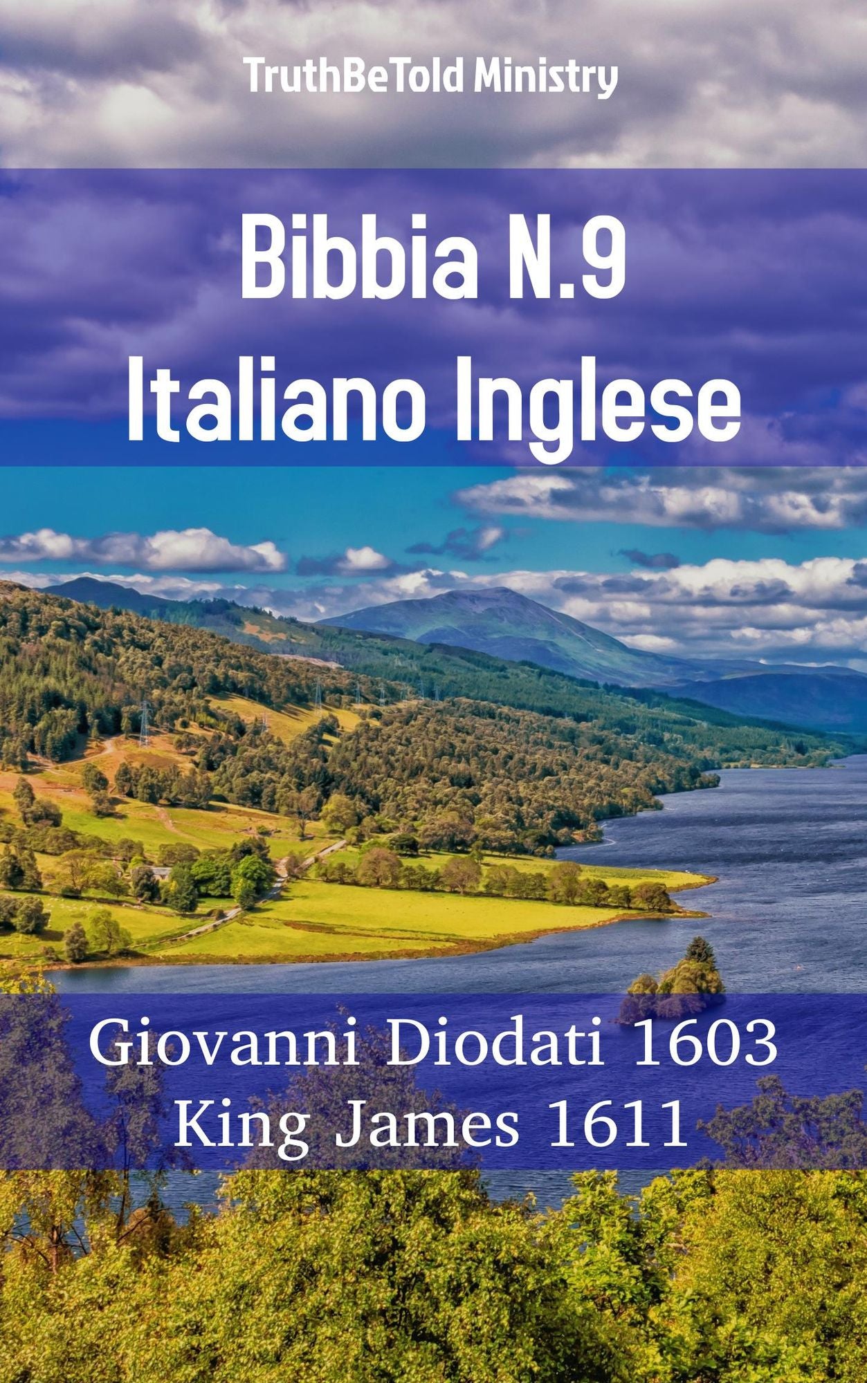 Bibbia N.9 Italiano Inglese: Giovanni Diodati 1603 - King James 1611